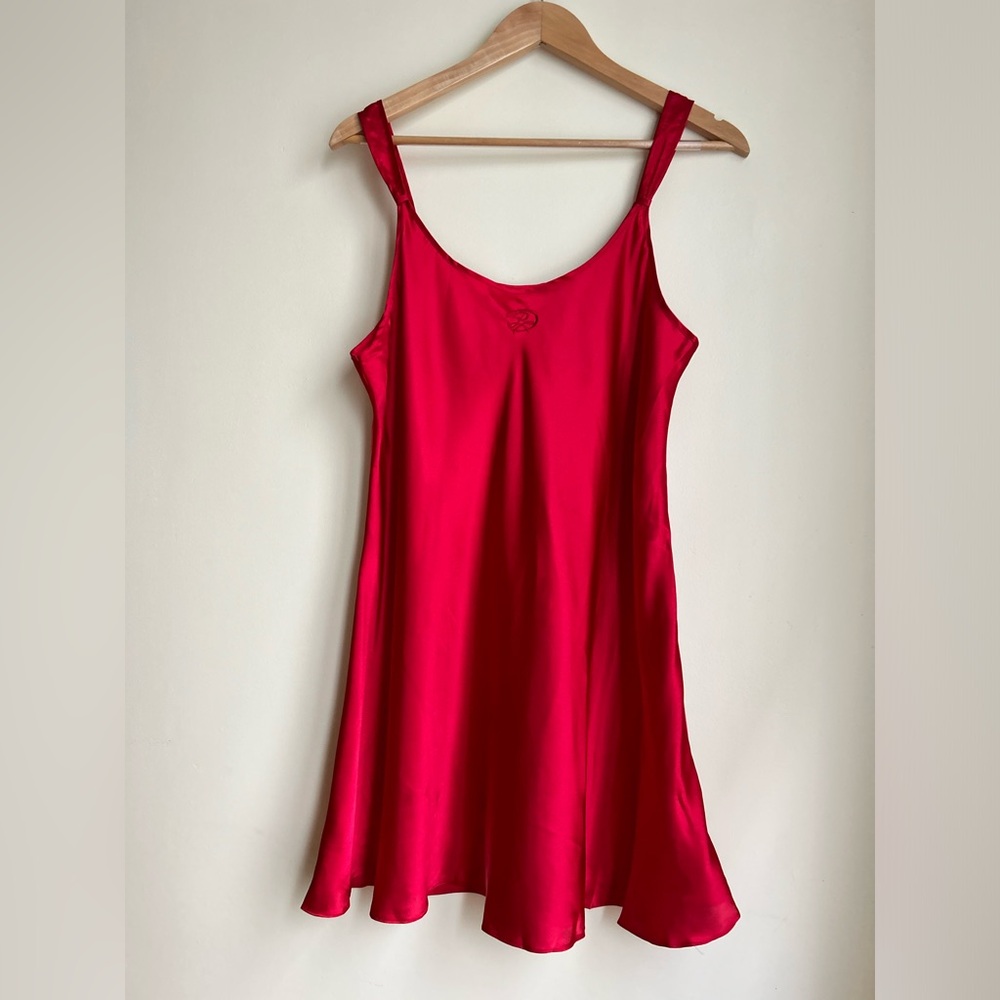 Vintage Oscar de la Renta slip dress